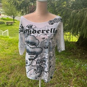 CINDERELLA 3/4 SLEEVE TEE